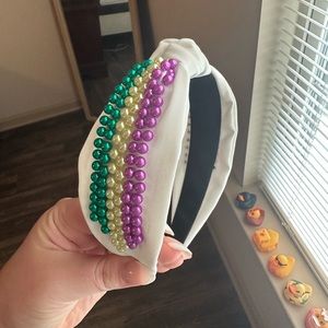 Mardi Gras, Purple, Gold, Green Headband